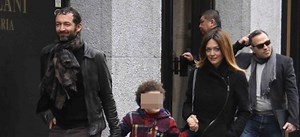 Francesca Cavallin, una giornata in famiglia