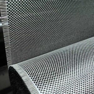 [Hot Item] Carbon Tube Material 3K Plain Weaving Carbon Fiber Fabric Roll