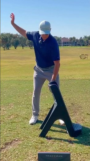 Most golfers try to slap the ball with their hands through impact