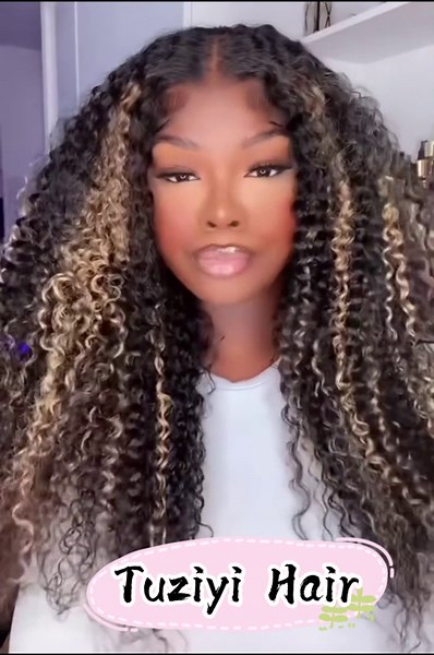 Honey Blonde Glueless Wigs Human Hair Pre Plucked Pre Cut 13x4 1B/27 Lace Front Wig 180% Blonde Deep Wave Wig 24Inch Ombre