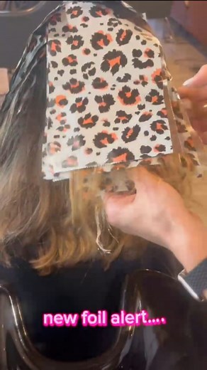 This Blend Leopard Print = 😘😘 #balayage #haircolor #leopardprint #hairpainting #foiling #hairsalon #hair | Atelier Salon & Spa