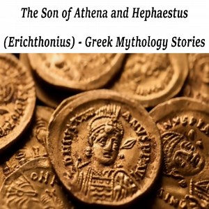 The Son of Athena and Hephaestus (Erichthonius) - Greek Mythology Stories | Gulana Bar
