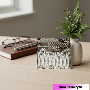 Snake Skin Card Holder, Exotic Python Leather Wallet, Slim Credit Card Case - Etsy Canada