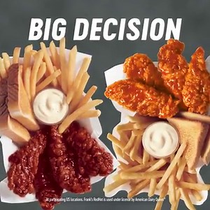 Yes! It’s hard to pick between Honey BBQ and Spicy Sweet Sauced and Tossed Chicken Strip Baskets at DQ. But you just gotta look deep, and realize that...you need both. | Dairy Queen