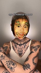 oh how time flies - my first time getting face painted vs now! #facepaint #facepainter #makeupartist #viralreels #viralvideo #viralpost #reelsviral #reels2023 | Coast Reports