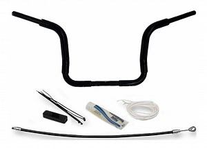 Fat Baggers Inc. 1 1/4" Round Top EZ Install Handlebar Kit For Harley Touring 2021-2024