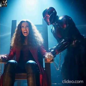 Wanda Maximoff Defeated and Captured | Wanda Maximoff Captured | Superheroine Defeated and Captured