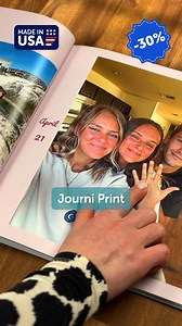 Made in the US! Try this free Photo Book app and create the book of your dreams with 30% OFF! 🇺🇸 | Journi - Smart Photo Journal & Photo Book