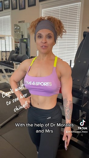 1.7K views · 13 reactions | Put my patient Esmeralda through an amazing workout with my wife, Corrie! Can’t wait to see her take the stage at the Lee Labrada classic! #bodybuilding #workout #wellness #npcwellness #leelabrada #leelabradaclassic | Morales Plastic Surgery | Facebook