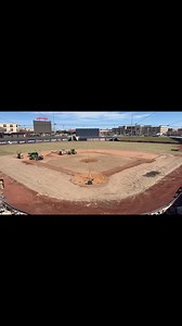 Sunny with a chance of field renovation ☀️ | Amarillo Sod Poodles Baseball