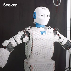 187K views · 194 reactions | Researchers have created the first autonomous humanoid robot with full-body artificial skin  | Seeker by The Verge | Facebook