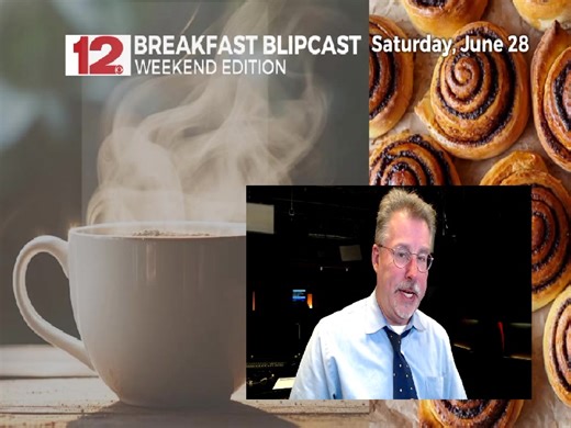 #WDEFWeather #News12Weather Breakfast BlipCast Saturday: Hot but not as hot as it was last week. Plenty of humidity and more chances for showers and thunderstorms through the next few days. Access our forecast at wdef.com/weather | WDEF News 12
