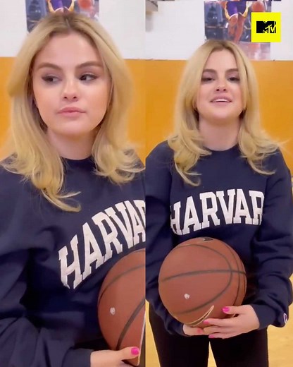 Maybe don't give up the day job Selena Gomez 😭🏀 | MTV UK