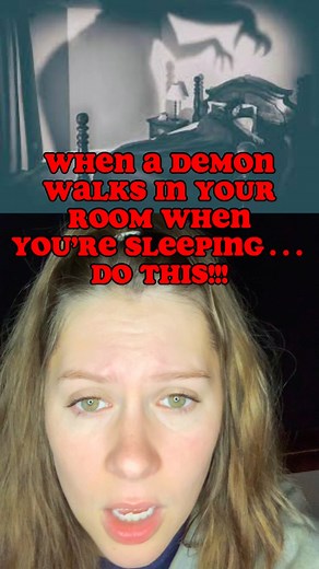 When a DEMON walks in your ROOM at night… DO THIS😱🤯 #supernatural #demon #christianreels #AuthorityInChrist #demons #spiritualwarfare #InJesusName #christianity #bible #christian | The Franks