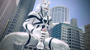 Giant furry bunny fun