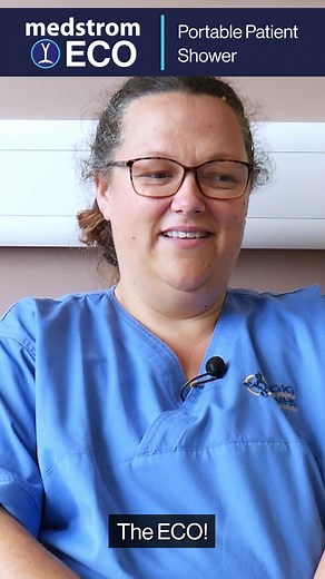 Did you know that the Medstrom ECO Portable Patient Shower meets NHS net-zero objectives? In comparison to traditional bed bathing, the ECO can use up to 95% less water, just from the wash alone! 🚿 Hear from clinicians about their experience with this device and how their bed-bathing process has become more sustainable since choosing Medstrom. 👉 Watch the FULL video or read more about the ECO's impact here: https://www.medstrom.com/solution/sustainable-patient-washing-nhs-net-zero/ | Medstrom