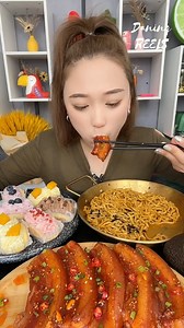 1.7M views · 10K reactions | Spicy Pork Belly掠 | Daning ASMR | Facebook