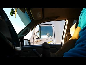 Flash Female Trucker 3 - watch on VoyeurHit.com. The world of free voyeur video, spy video and hidden cameras
