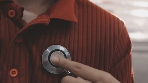 Doctor Use Stethoscope Checking Heart Beat Stock Footage Video (100% Royalty-free) 3988098665 | Shutterstock