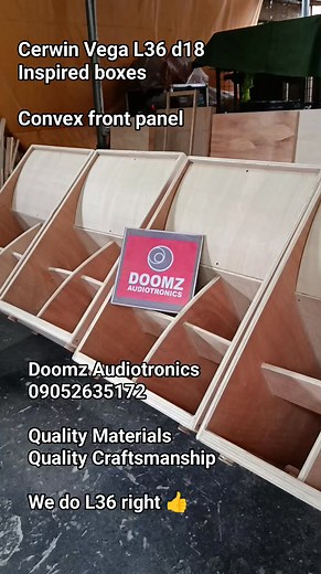 Cerwin Vega L36 Inspired boxes | Doomz Audiotronics