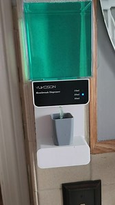 Amazon.com: YUKOSON Automatic Mouthwash Dispenser for Bathroom 650ml(22 Oz), Wall Mounted Mouthwash Dispenser with 2 Magnetic Cups, Mouth Wash Dispenser Perfect for Kids and Adults.