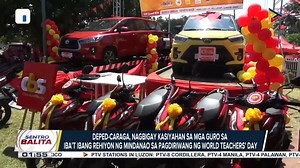 #SentroBalita | DepEd-Caraga, nagbigay ng kasiyahan sa mga guro sa iba't ibang rehiyon sa Mindanao sa pagdiriwang ng World Teachers' Day #PIACaraga | #BeInformed | PIA Caraga Region