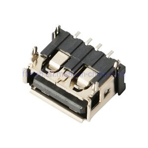 [Hot Item] Factory Supply Right-Angle 10mm Short Body USB Port Jack SMD Type 10mm USB Female Connector