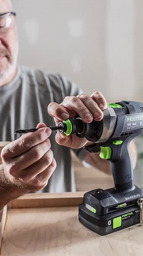 3.8K views · 91 reactions | Check out our NEW brad point drill 藺 bits with Centrotec shank! ✅ Quick and easy to change ✅ Designed for better transmission without slippage. ✅ Clean, fast, and accurate holes ✅ Corrosion-resistant finish Permanent item. Available now individually and as a set version! Learn more here: https://vist.ly/ctdj | Festool | Facebook