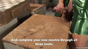 EAT SHEMALE CUM HYPNO CEI TRAINER PART 3