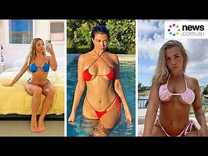 Revealing upside down bikini trend takes over social media