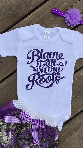 https://youhadmeatcamo.com/collections/kids/products/blame-it-all-on-my-roots-purple-camo-baby-skirt-set | You had me at Camo