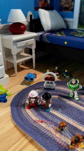 My mini Toy Story room box. 🤍 | Dollhouse.Dream