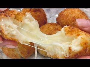 Como hacer bolas de papa rellenas de queso