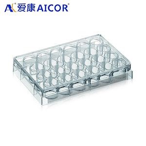 [Hot Item] 24 Holes Cell Culture Plate Disposable Plastic Microplate Tissue Bacteria Well Petri Dish 48 Holes Cell Culture Dish Plate for Laboratory