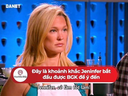 10K views · 132 reactions | Đây là khoảnh khắc Jennifer bắt đầu được BGK để ý đến Đón xem Vua Đầu Bếp Mỹ - Master Chef có bản quyền chính thức tại DANET - Dịch vụ cung cấp nội dung theo yêu cầu của BHD. #DANET #MasterchefUS #VuaDauBepMy #MasterChef #VuaDauBep | Vua Đầu Bếp | Facebook