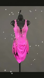 “Calling all Barbie lovers! 💖 Our hot pink Latin dress is the ultimate showstopper. Get ready to shine and slay the dance floor in this pink number! Contact us for more details! 💃💃💃 #DoréDesigns #ThinkPink #slayindore #americanrhythm #americansmooth #ballroomdancing #latindancing #dancewear #dancedress #ballroomdancefashion #dresses | Dore Designs
