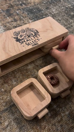 🐰 Beat bunny boredom! Pair healthy snacks with our new wooden puzzle for nummy fun! @thestarrabbit Wooden Drawer Puzzle: https://shop.smallpetselect.com/collections/natural-toys-and-chews-for-rabbits Healthy bunny snacks: https://ecs.page.link/rM67e #bunniesofinstagram #bunny #smallpets #pettoys #smallpetselect | Small Pet Select