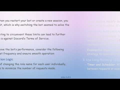 When Your Discord Bot (JDA) Isn't Modifying Roles: A Solution to API Rate Limits
