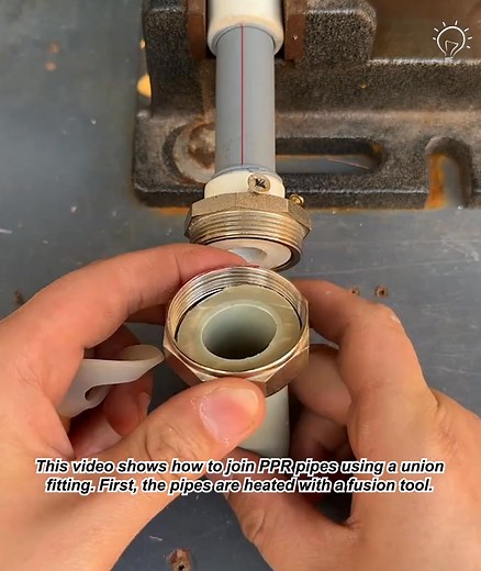 How to Connect PPR Pipes with a Union Joint! | Idea Vibes