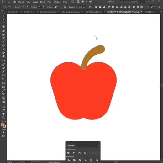 How to create apple 🍎 🍎 Logo design ideas 💡💡💡 #logodesinger #logodesignchallenge #logodesigner #logodesigning #logochallenge #logotype #logodesigns #logos #logo #logodesign | Logo Design