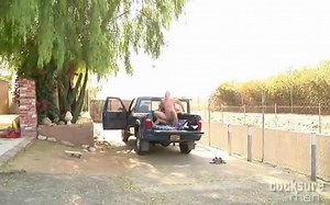 Redneck bb back of truck