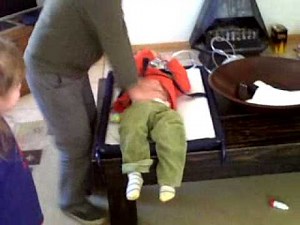 Kids playing doctor doctor and ambulance with younger brother - Part 1