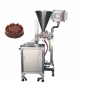 [Hot Item] Automatic Birthday Cake Icing Machine Commercial Layer Cake Decorating Smoothing Coating Machine