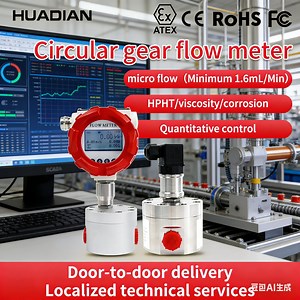 [Hot Item] ATEX Certified Oval Gear Flow Meter for Dual Flow Measurement