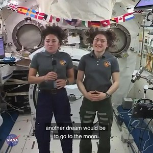 Friday October 18th was a groundbreaking one: NASA Astronaut Christina Hammock Koch and Jessica Meir were the first women to complete an #AllWomanSpacewalk! What's next for these pioneers? The moon! #WomeninSTEM #WomeninScience #NASA | The Female Quotient | Facebook