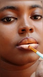 Orangè lipstick tutorial #lipstick #nigeriaindiaspora #fyp | Florence Medals