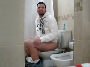 Glued to the Toilet Seat