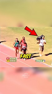 When the cameraman becomes the real athlete 🏃‍♂️💨 . . . . #funnyclip #cameraman #olympics2024 #speedrunner #wrongjob #careerchange #viralvideo #sportsmoments #unexpected #fastestman #trackandfield #racefootage #funnyvideos #sportshumor #athletevibes #cameraoperator #toofast #motivation #funnyreels #reels2024 #wtfmoment #hilarious #epicfail #sportslife #viralreel #runfast #jobmismatch #speedgoals #whatrun #nextusainbolt | Muscle Minds