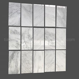 [Hot Item] White Marble Cut to Size Tile for Walling and Flooring/Pure White/Crystal White/Oriental White Marble Slabs