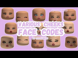 Berry Avenue Face Codes 2nd New Cheeks Variant Gallery Skintones 💜 | #roblox #Bloxburg #brookhaven